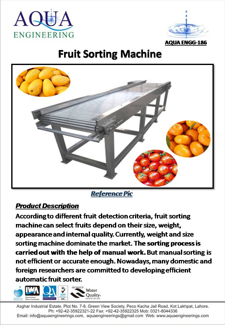 Fruit Sorting Machine