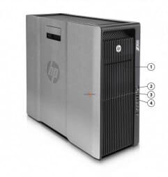 HP Z820  workstation Dual processor