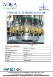 Vegetable Oil Filling Machine