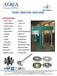 paint mixing machine