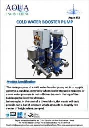 cold water boosting system 