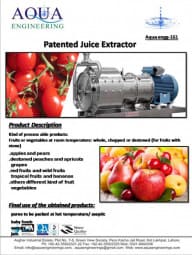 patented juice extractor 