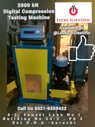  Digital Compression Testing Machine Capacity 2000 kN