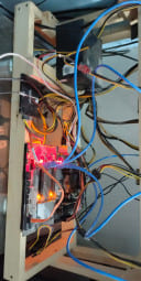 Ethereum mining rig with four 3060 Cards